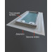 Зеркало LED 511 (50*70)
