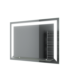 Дзеркало LED D35 (80*60) з полицею