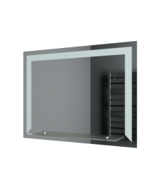 Дзеркало LED D35 (80*60) з полицею