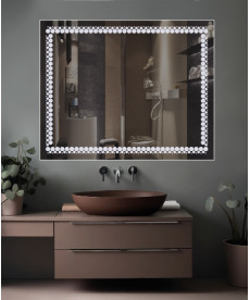 Зеркало LED 101 (100*80)