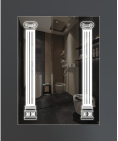 Зеркало LED D21 (60*80)