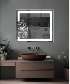 Дзеркало LED 197 (80*70)