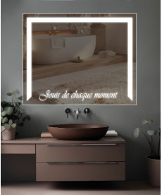 Зеркало LED 207 (100*80)
