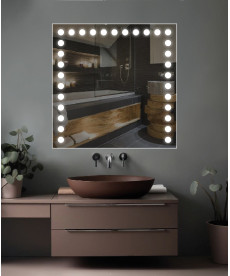 Зеркало LED 240 (80*80)