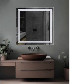 Зеркало LED 245 (80*80)