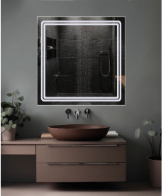 Зеркало LED 247 (80*80)
