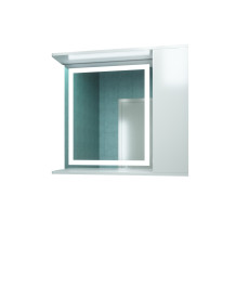 Шкаф LED (80*70) ШК21 с зеркалом дверь справа