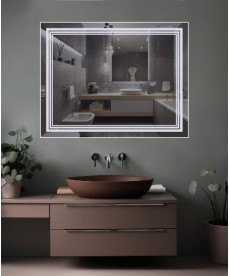 Зеркало LED 82 (90*70)