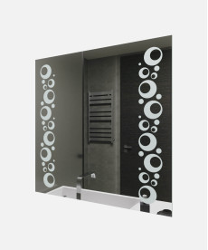 Зеркало LED D75 (80*80)