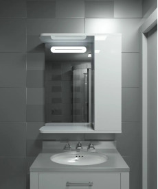 Шкаф LED (60*70) ШК5 с зеркалом  дверь справа
