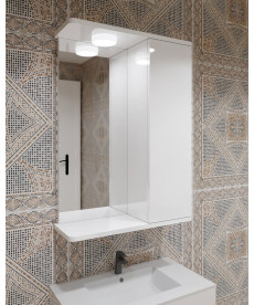 Шкаф LED (50*70) ШК2 с зеркалом  дверь справа