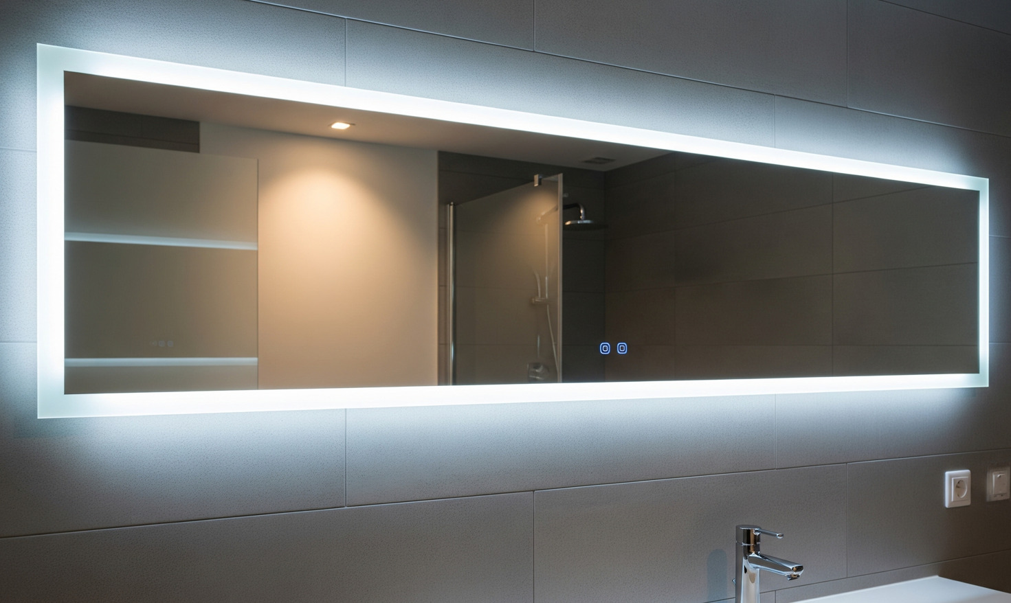 Типы управления зеркалами с LED подсветкой: какой вариант выбрать именно вам?